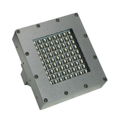 diodo emissor de luz UV de 900W 18w/Cm2 que cura a lâmpada 75x75mm para a tinta/desaparecer/revestimento