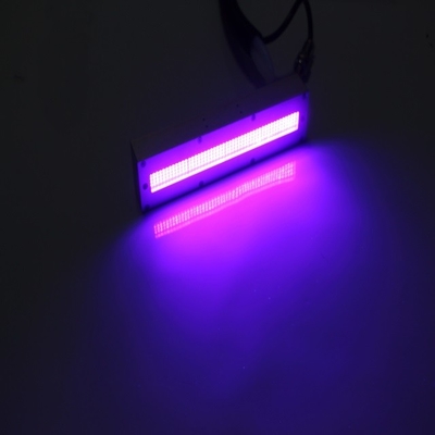 Diodo emissor de luz UV da impressora da etiqueta que cura refrigerar de água da lâmpada 600W 395nm 220x20mm