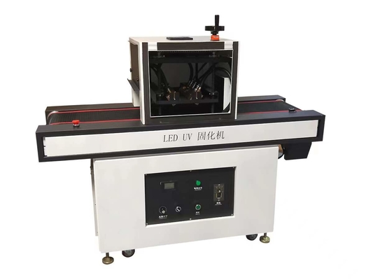 Correia transportadora de máquina de cura UV LED, túnel de mesa para cura de revestimento de cola