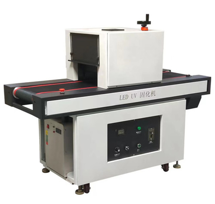 Correia transportadora de máquina de cura UV LED, túnel de mesa para cura de revestimento de cola