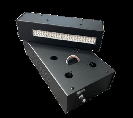 CG-SCS-200x20-300A Air Cooled LED UV Curing Lamp 395nm 4W Per Square CM for Glue Ink Curing