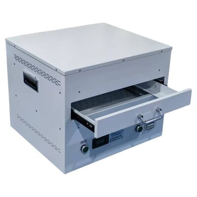 Sem ozônio UV Câmara de cura de dois lados com área de cura de 400x400