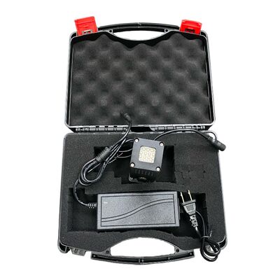 Sistema de cura LED UV de alta intensidade de 365 nm com área de cura de 40x40 mm e design portátil