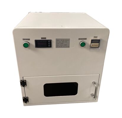 Câmara de cura de LED UV industrial com intensidade UV de 2W/CM2, resfriamento de ar e comprimento de onda de 365/385/395/405nm para diafragma de micro-falantes