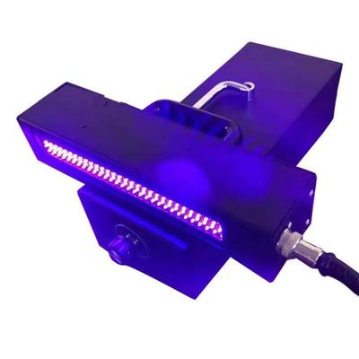 Luz de cura UV refrigerar de ar, ODM UV à mão do tamanho da janela da lâmpada 200×20mm