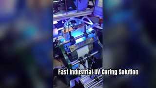 Sistema de lâmpada de cura UV LED de alta potência para impressora de marca registrada