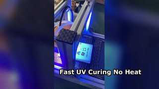 Sistema de cura LED UV de alta intensidade para impressão de etiquetas