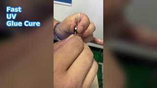 Não introduza nenhum sistema de lâmpada de cura com cola UV de ozônio, luz UV de 395 nm para curar cola OEM para você