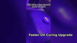 Atualize para cura UV LED para acabamento de madeira mais rápido
