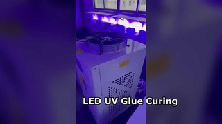 Sistema de cura UV LED Cura rápida com cola