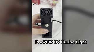 Análise de lanterna profissional de cura UV LED 70W