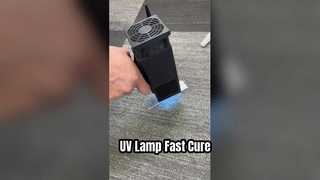 Reparação inteligente da resina UV da lâmpada à mão de 60W 395nm e cura portátil do diodo emissor de luz